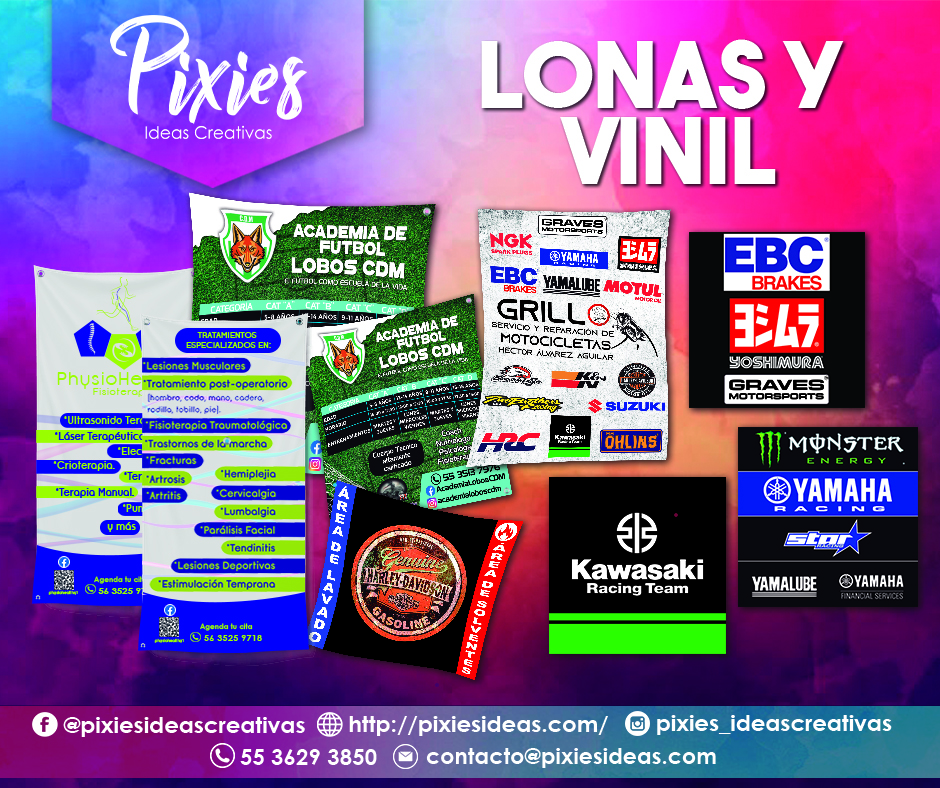 lonas y vinil